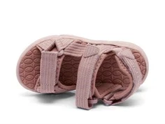 Bisgaard sandal Louis rosa - sporty sandal i tekstil med trendy sål og look